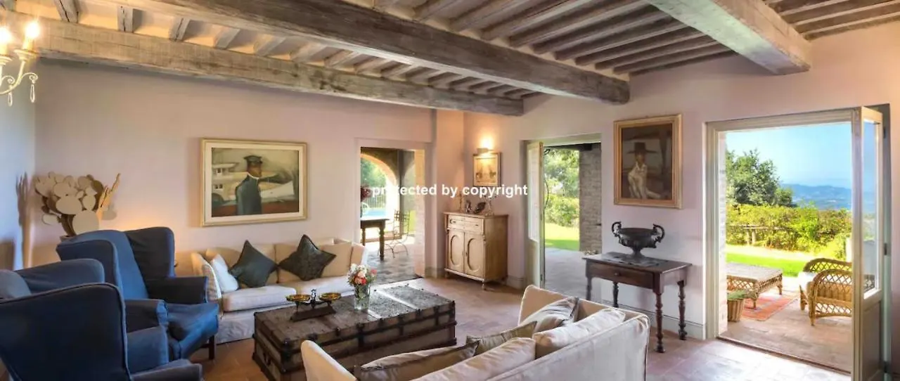 Luxury Villa Among Vineyards Arezzo Italy
